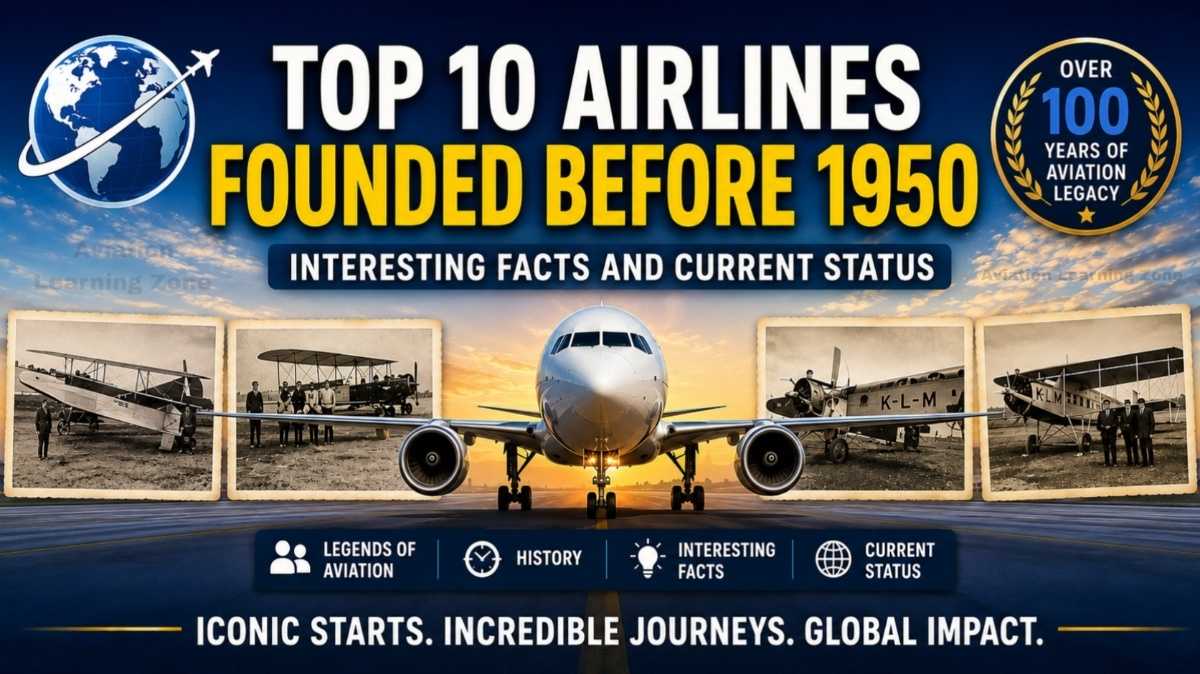 Airlines Founded Before 1950